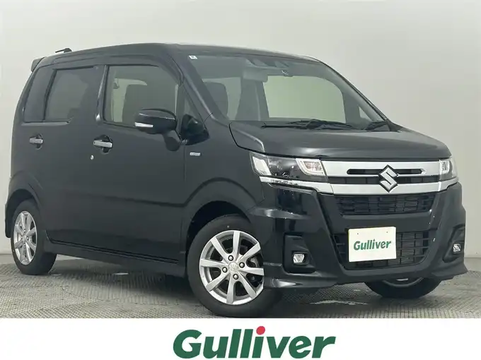 新着情報“ワゴンＲカスタムＺハイブリッドZX”2024年式ブルーイッシュブラックパール3入荷しました！