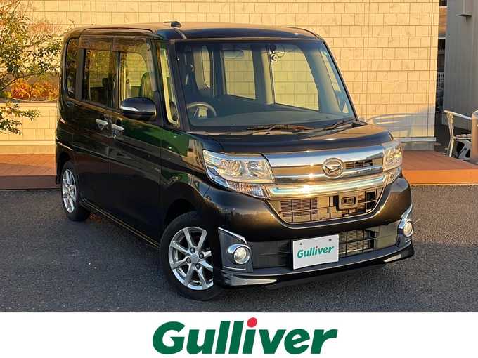 新着情報“タントカスタムX トップエディションSA”2014年式ブラックマイカメタリック入荷しました！