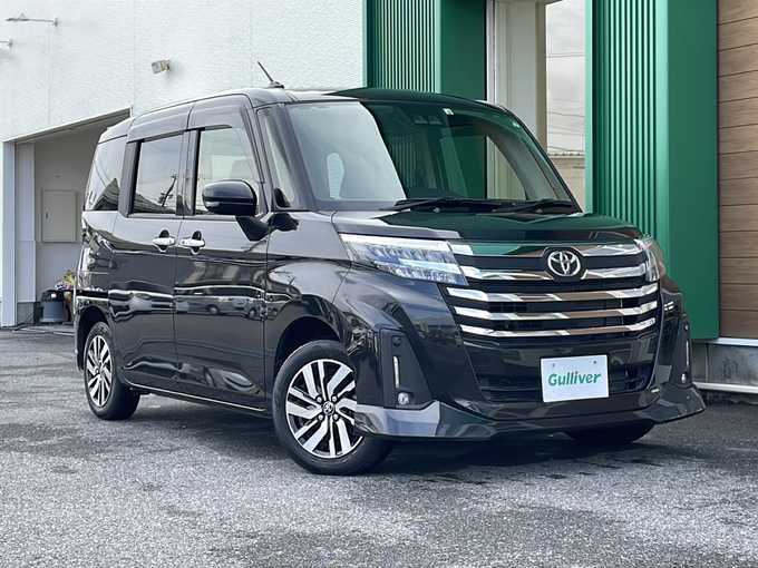 新着情報“ルーミーカスタムG”2022年式ブラックマイカメタリック入荷しました！