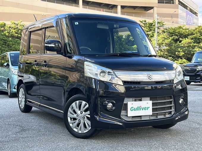 新着情報“スペーシアカスタムXS（レーダーブレーキサポート装着車）”2014年式ブルーイッシュブラックパール3入荷しました！