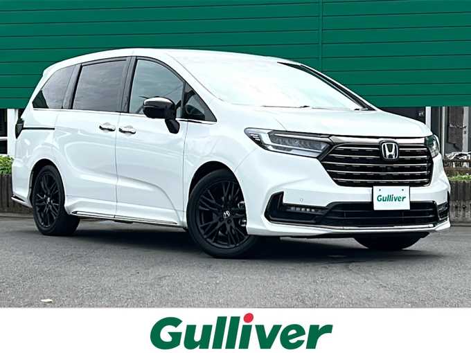 新着情報“オデッセイハイブリッドe:HEVアブソルート・EXブラックエディション”2023年式プラチナホワイトパール入荷しました！