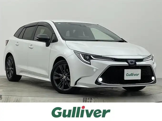 新着情報“カローラツーリングハイブリッド ダブルバイビー”2021年式プラチナホワイトパールマイカ入荷しました！