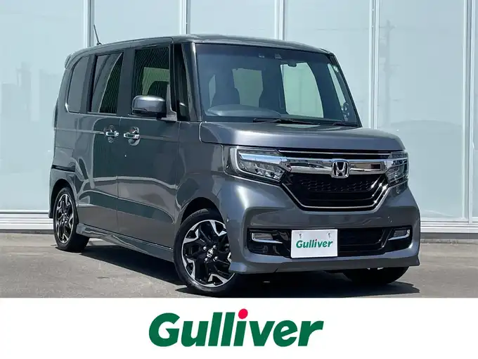 新着情報“Ｎ－ＢＯＸカスタムG・Lターボホンダセンシング”2018年式シャイニンググレーM入荷しました！