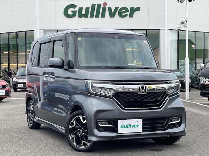 新着情報“Ｎ－ＢＯＸカスタムG・EXターボホンダセンシング”2018年式シャイニンググレーM入荷しました！
