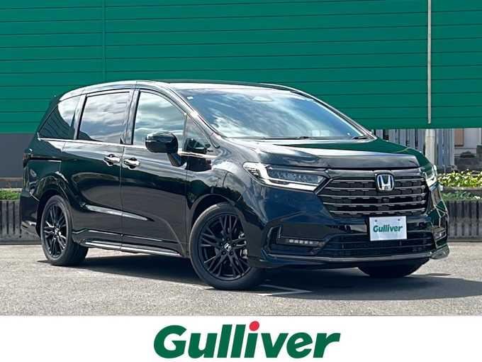 新着情報“オデッセイハイブリッドe:HEVアブソルート・EXブラックエディション”2024年式黒入荷しました！