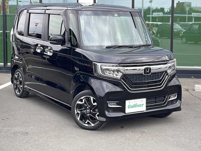 新着情報“Ｎ－ＢＯＸカスタムG・EXホンダセンシング”2017年式クリスタルブラックパール入荷しました！