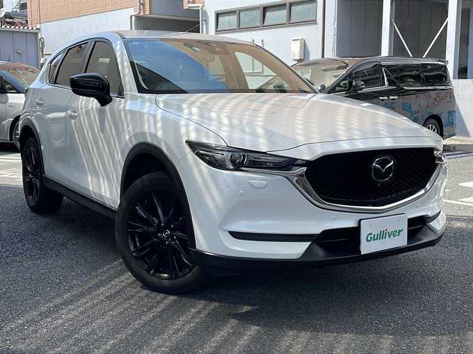 新着情報“ＣＸ－５25S ブラックトーンエディション”2021年式スノーフレイクホワイトパールマイカ入荷しました！