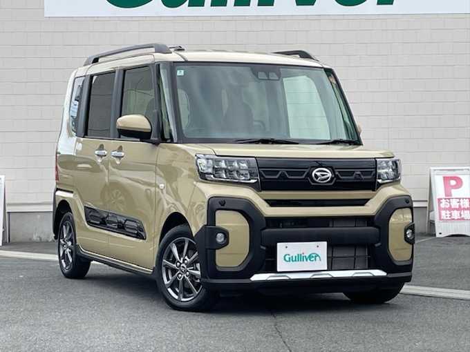 新着情報“タントファンクロス eco IDLE非装着車”2024年式サンドベージュメタリック入荷しました！