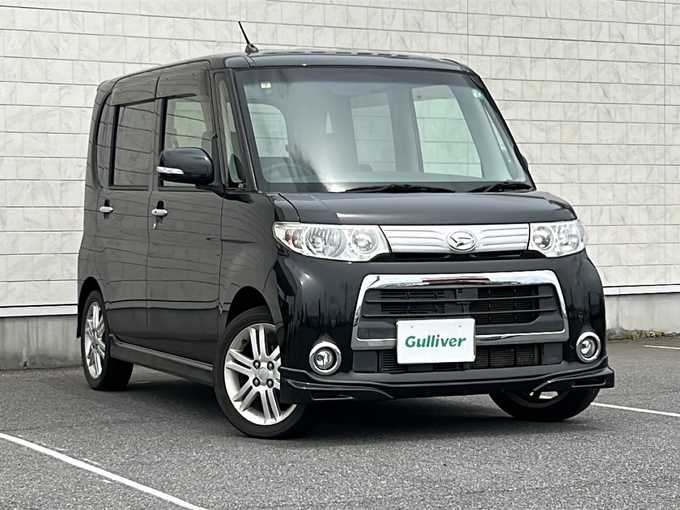 新着情報“タントカスタムRS”2012年式ブラックマイカメタリック入荷しました！