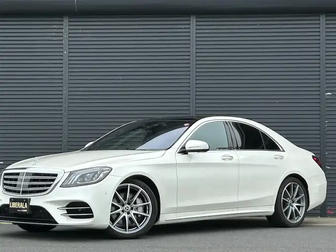 新着情報“ＳクラスS450 AMGライン”2018年式ダイヤモンドホワイト入荷しました！
