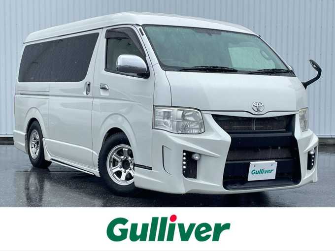 新着情報“ハイエースワゴンGL”2013年式ホワイトパールクリスタルシャイン入荷しました！