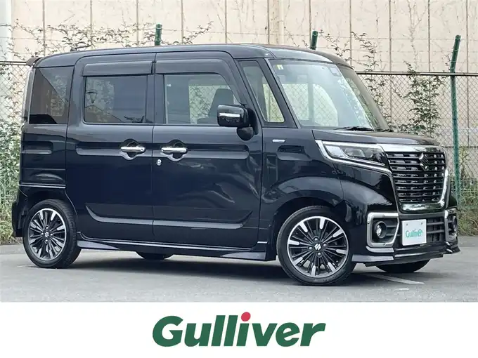 新着情報“スペーシアカスタムハイブリッドXSターボ”2018年式ブルーイッシュブラックパール3入荷しました！