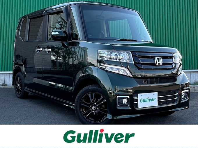 新着情報“Ｎ－ＢＯＸカスタムG・ターボLパッケージ”2016年式ブリティッシュグリーンP入荷しました！
