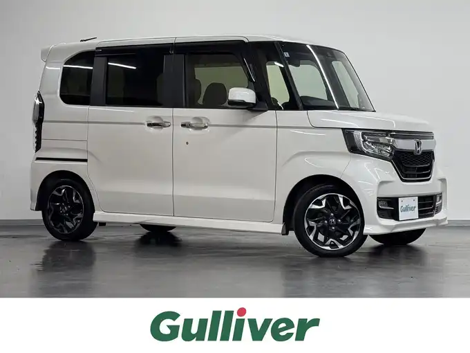 新着情報“Ｎ－ＢＯＸカスタムG・Lターボホンダセンシング”2018年式プレミアムホワイトパールⅡ入荷しました！