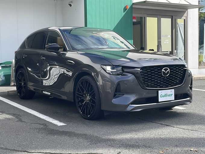 新着情報“ＣＸ－６０XD－ハイブリッド プレミアムスポーツ”2023年式マシーングレープレミアムM入荷しました！