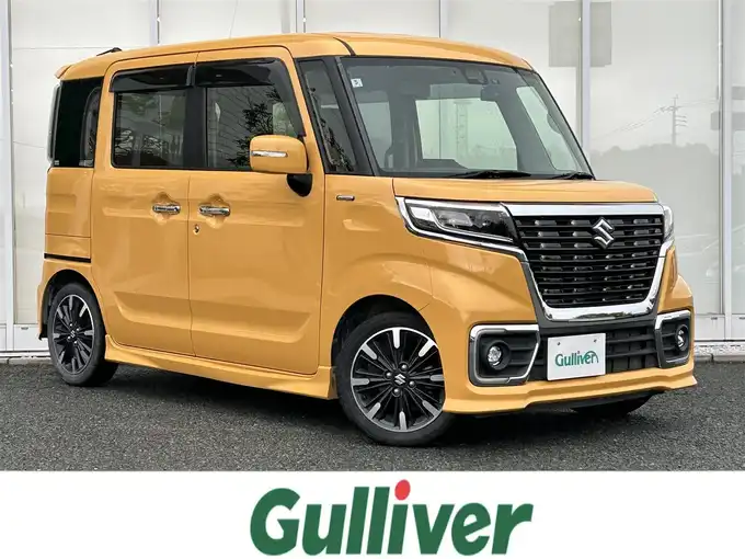 新着情報“スペーシアカスタムハイブリッドXSターボ”2018年式アクティブイエロー入荷しました！