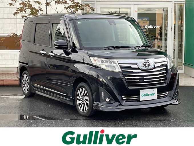 新着情報“ルーミーカスタムG S”2018年式ブラックマイカメタリック入荷しました！
