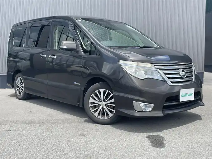 新着情報“セレナハイウェイスターG S－ハイブリッド アドバンスドセーフティパッケージ”2014年式タイガーアイブラウン入荷しました！