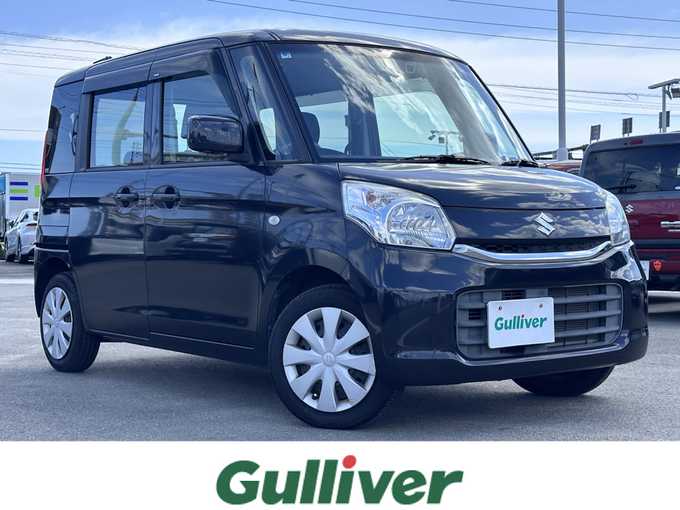 新着情報“スペーシアG デュアルカメラブレーキサポート装着車”2016年式ブルーイッシュブラックパール3入荷しました！