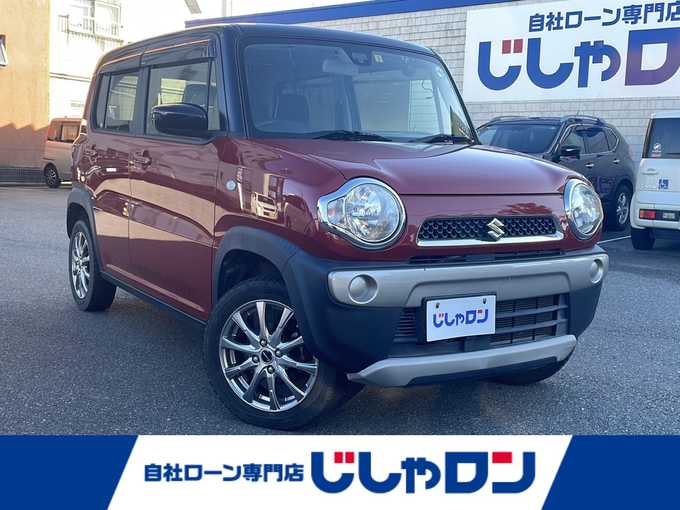 新着情報“ハスラーGターボセットオプション装着車”2015年式フェニックスレッドパール/ブルーイッシュブラックパール入荷しました！