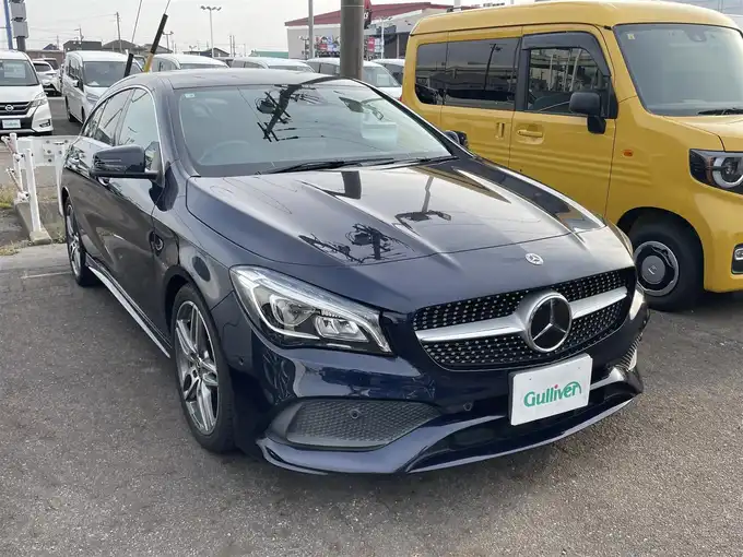 新着情報“ＣＬＡ１８０Sブレイク AMG スタイル”2018年式カバンサイトブルー入荷しました！