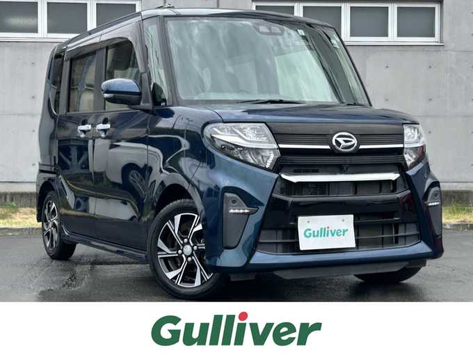 新着情報“タントカスタムX”2019年式レーザーブルークリスタルシャイン入荷しました！