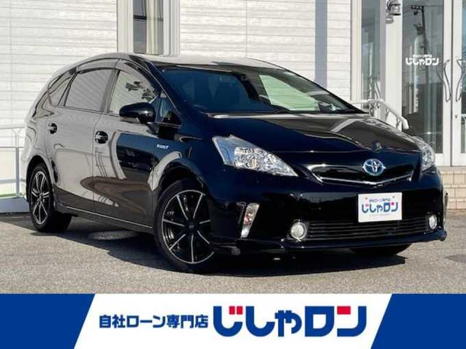 新着情報“プリウスαGツーリングセレクション”2014年式ブラック入荷しました！