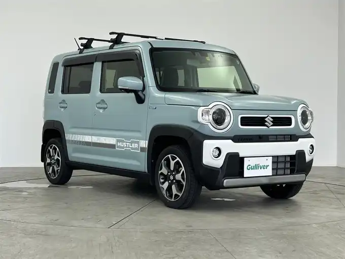 新着情報“ハスラーハイブリッドXターボ”2020年式オフブルーM入荷しました！