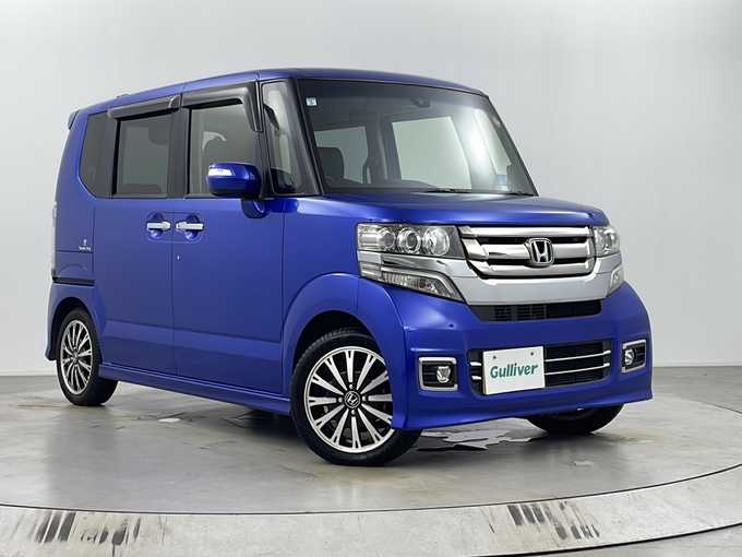 新着情報“Ｎ－ＢＯＸG・ターボLパッケージ”2015年式ブリリアントスポーティブルーメタリック2トーン入荷しました！