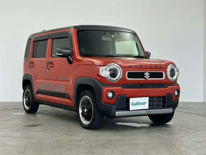新着情報“ハスラーハイブリッドXターボ”2020年式バーミリオンオレンジ/ガンメタリック2トーン入荷しました！