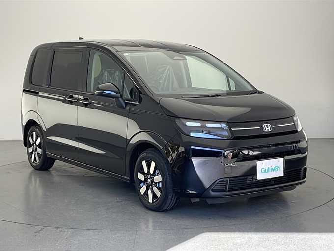 新着情報“フリードe:HEVエアー EX”2025年式クリスタルブラックパール入荷しました！