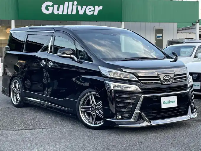 新着情報“ヴェルファイア2．5 ゴールデンアイズⅡ”2021年式ブラック入荷しました！