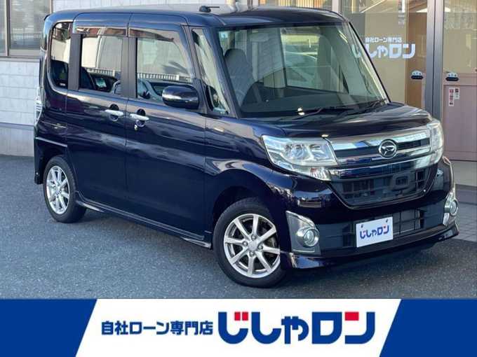 新着情報“タントカスタムX SA”2015年式ナイトシャドーパープルクリスタルM入荷しました！