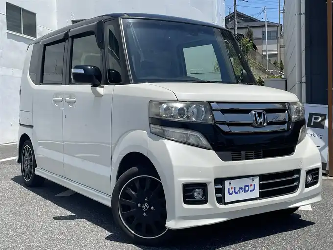 新着情報“Ｎ－ＢＯＸカスタムG・ターボLパッケージ”2016年式プレミアムホワイトパールⅡ入荷しました！
