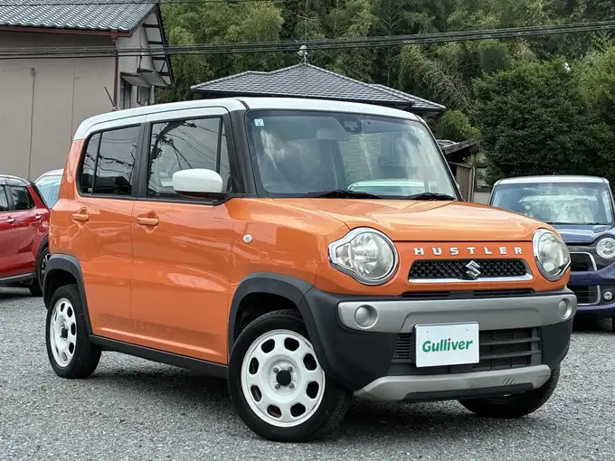 新着情報“ハスラーG”2015年式パッションオレンジマイカ/スペリアホワイト入荷しました！