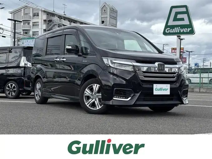 新着情報“ステップワゴンスパーダスパーダハイブリッド G・EX ホンダセンシング”2018年式プレミアムスパークルブラックパール入荷しました！