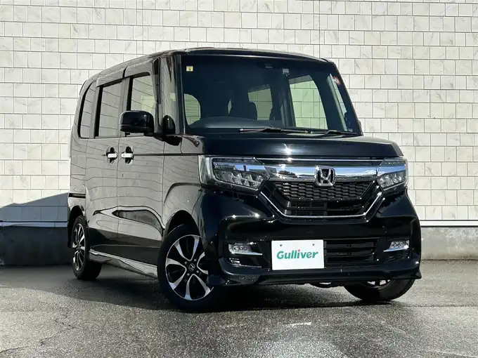新着情報“Ｎ－ＢＯＸカスタムG・Lホンダセンシング”2019年式クリスタルブラックパール入荷しました！