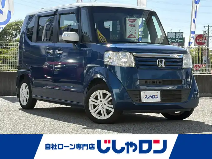 新着情報“Ｎ－ＢＯＸカスタム2トーンカラースタイル G特別仕様車ターボSSパッケージ”2014年式青Ⅱ入荷しました！