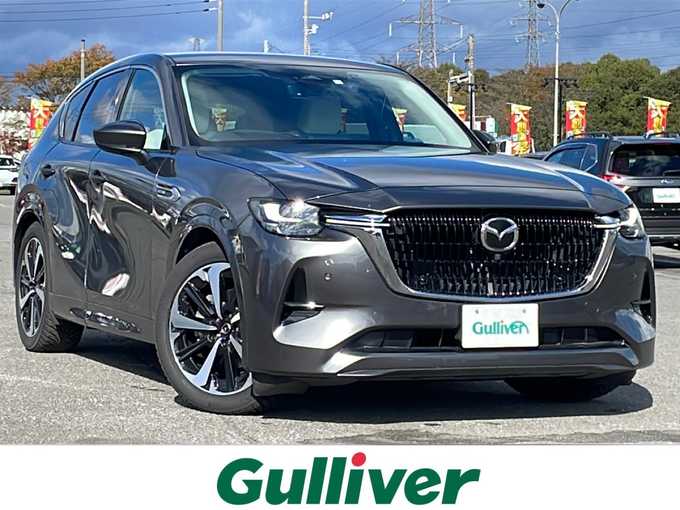 新着情報“ＣＸ－６０XD－ハイブリッド エクスクルーシブモダン”2023年式マシーングレープレミアムM入荷しました！