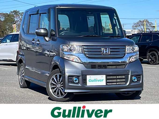 新着情報“Ｎ－ＢＯＸカスタム2トーンカラースタイル G特別仕様車ターボSSパッケージ”2014年式ポリッシュドメタルメタリック入荷しました！