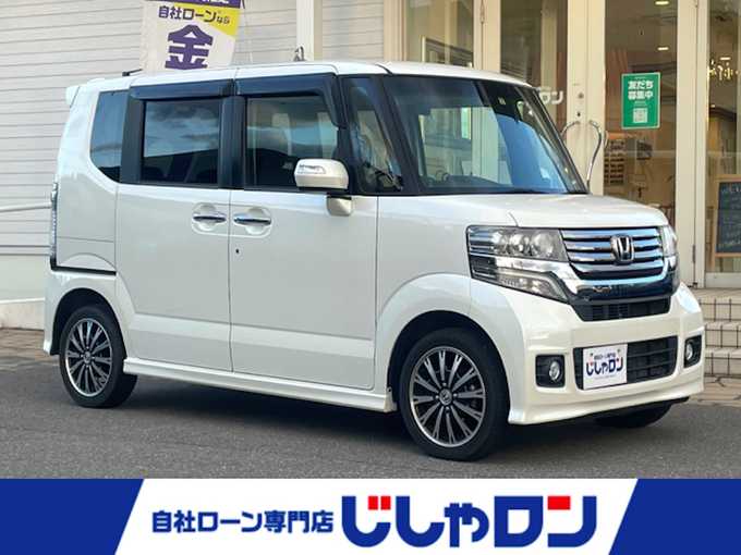 新着情報“Ｎ－ＢＯＸカスタムG・ターボAパッケージ”2014年式プレミアムホワイトパール入荷しました！