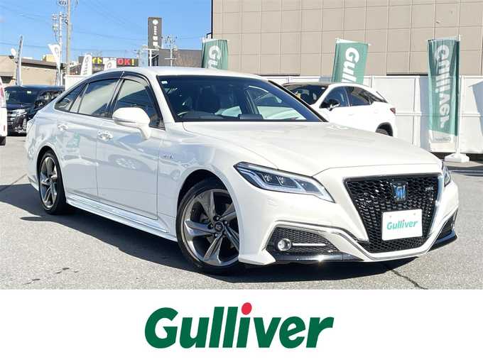 新着情報“クラウンハイブリッドRSアドバンス”2018年式ホワイトパールクリスタルシャイン入荷しました！