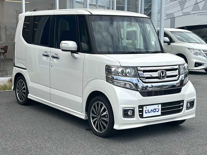 新着情報“Ｎ－ＢＯＸ＋G・ターボLパッケージ”2016年式プレミアムホワイトパールⅡ入荷しました！