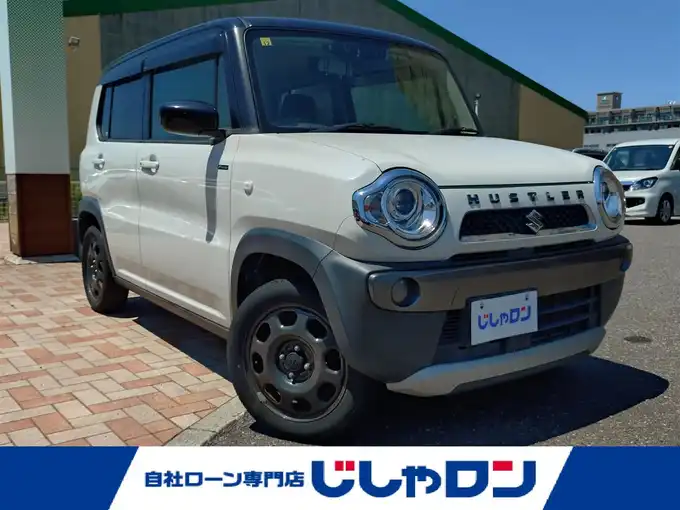 新着情報“ハスラーFリミテッド セットオプション装着車”2016年式クリスタルホワイトパール/ブラック2トーン入荷しました！