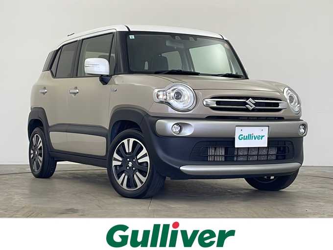 新着情報“クロスビーハイブリッドMZ ブラウンアクセントパッケージ装着車”2024年式キャラバンアイボリーパールメタリック/ホワイト 2トーンルーフ入荷しました！