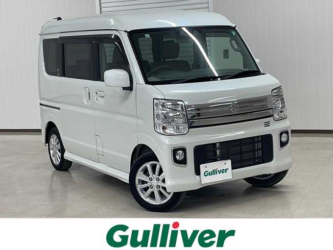 新着情報“エブリイワゴンPZターボ ハイルーフ”2019年式パールホワイト入荷しました！