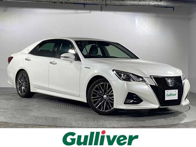 新着情報“クラウンハイブリッドアスリートS J－フロンティア”2016年式ホワイトパールクリスタルシャイン入荷しました！