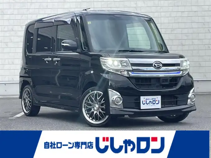 新着情報“タントカスタムX トップエディションSA”2015年式ブラックマイカメタリック入荷しました！