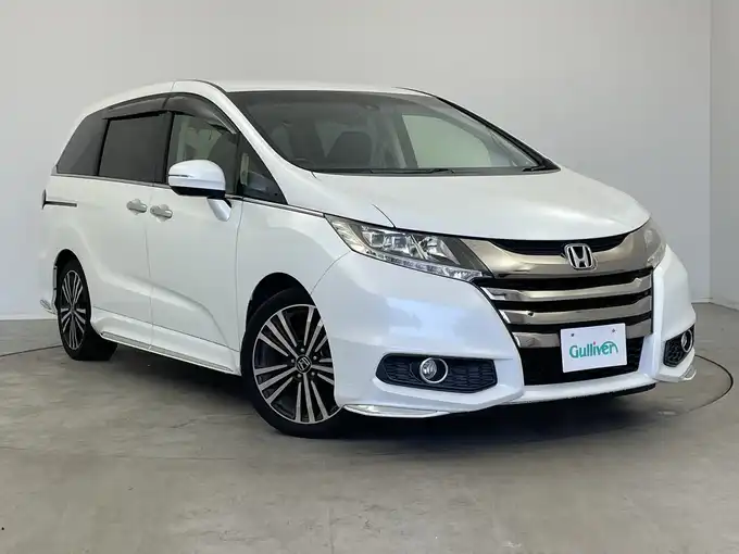 新着情報“オデッセイアブソルート・EXホンダセンシング”2017年式ホワイトオーキッドパール入荷しました！