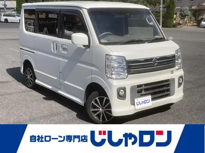 新着情報“エブリイワゴンPZターボ 標準ルーフ”2019年式パールホワイト入荷しました！